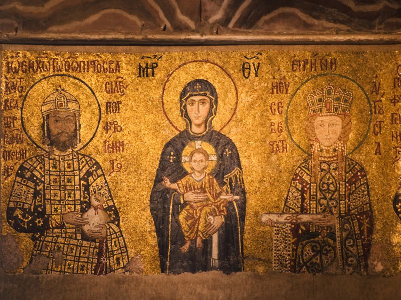 Missing Mosaics of Hagia Sophia