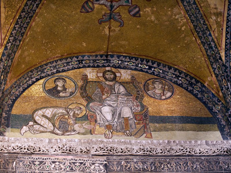 christ pantocrator mosaic