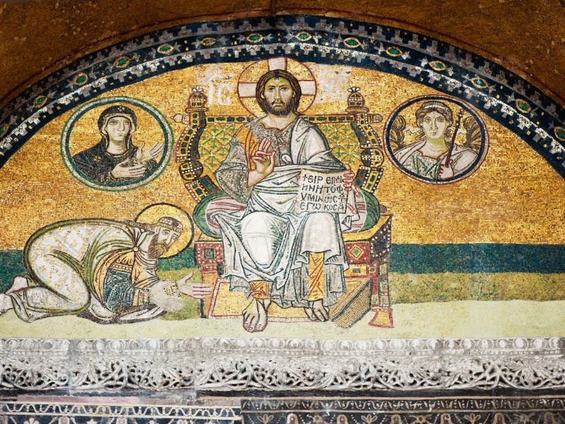christ pantocrator mosaic